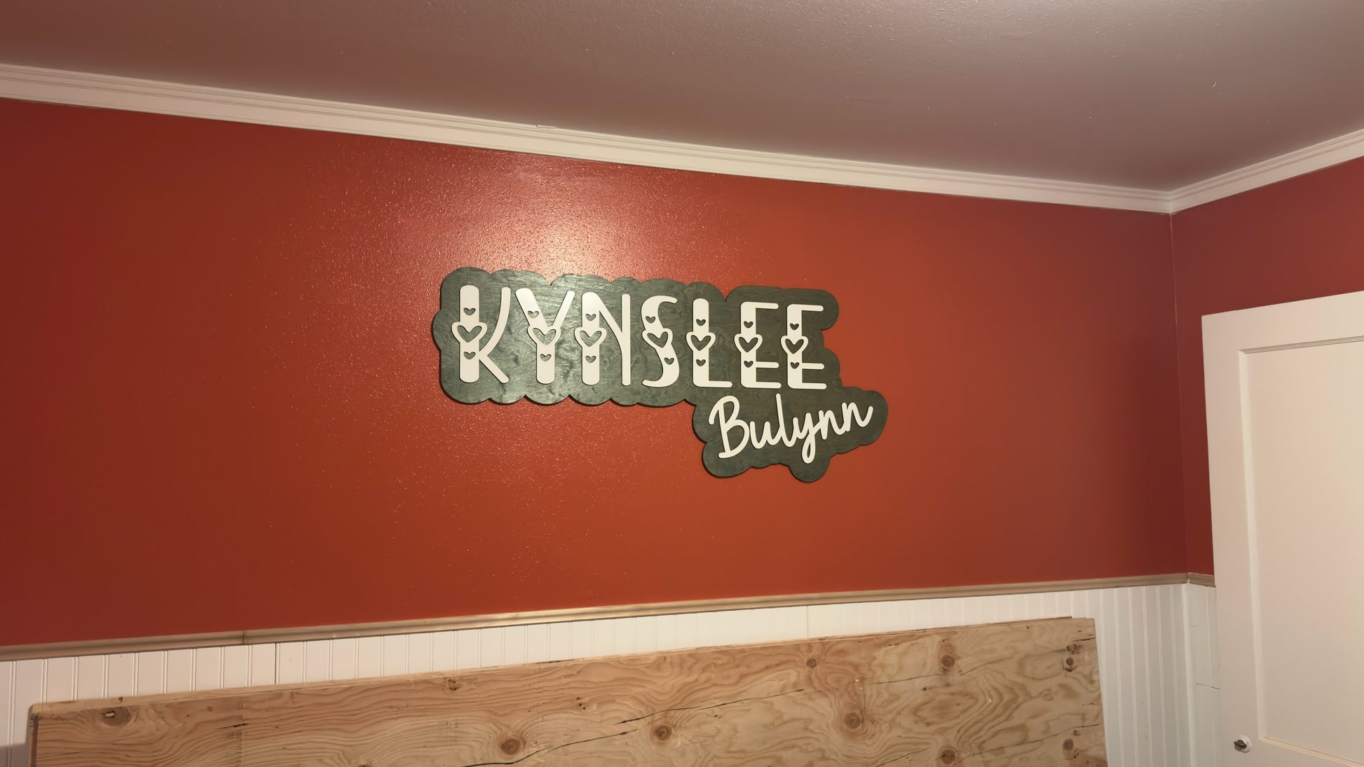 Dual Layer Wooden Laser Cut Signs