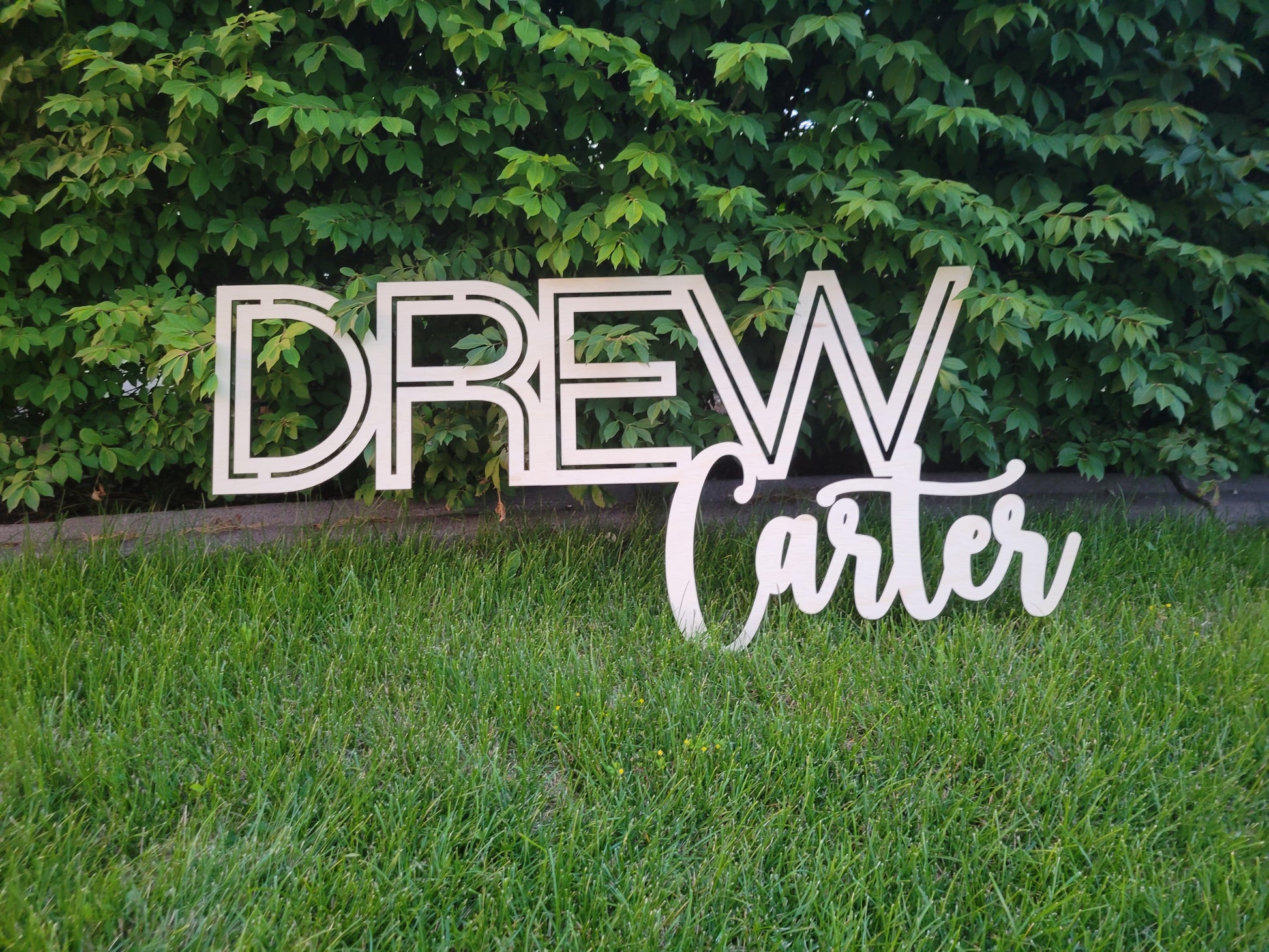 Single Layer Custom Sign