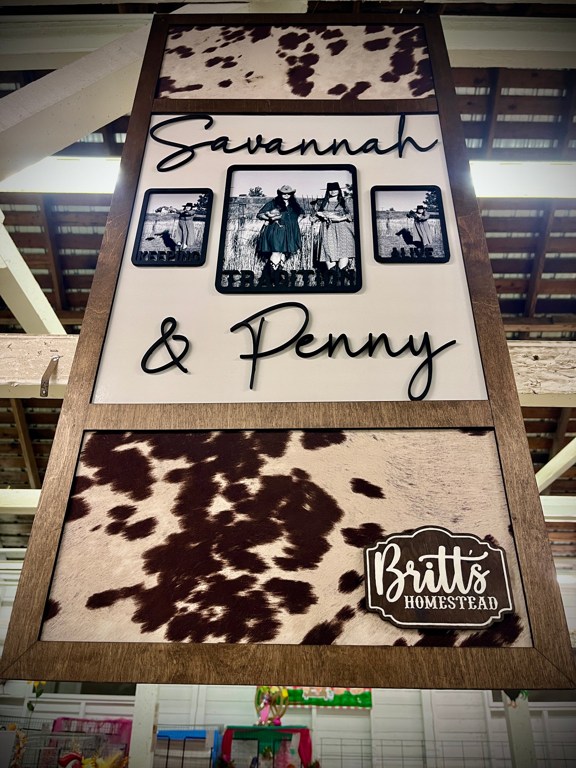 Framed Dual Layer Signs