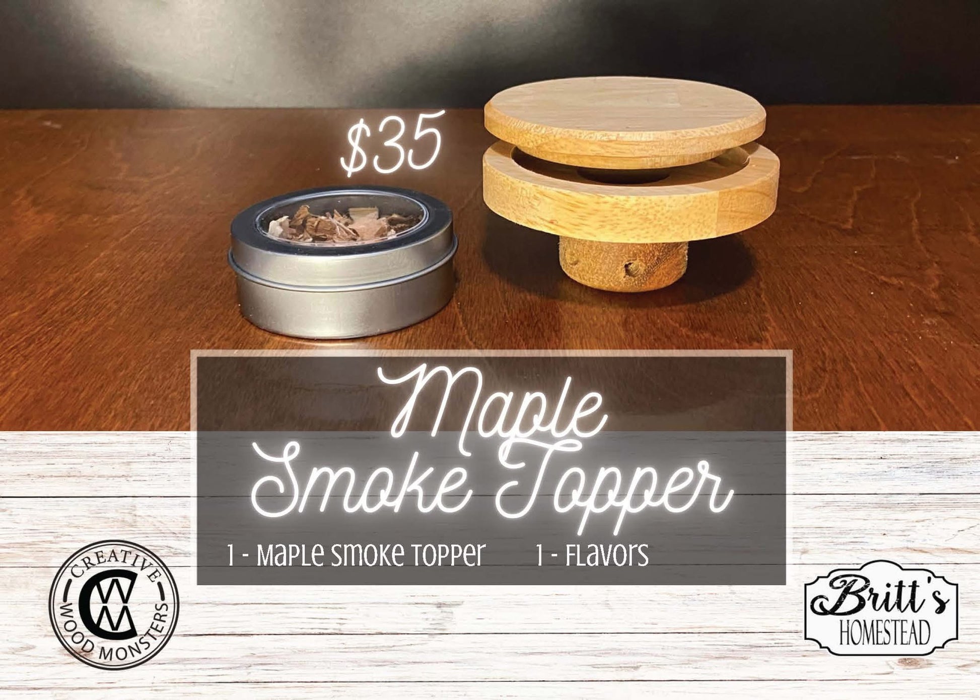 Drink & Food Smoke Toppers