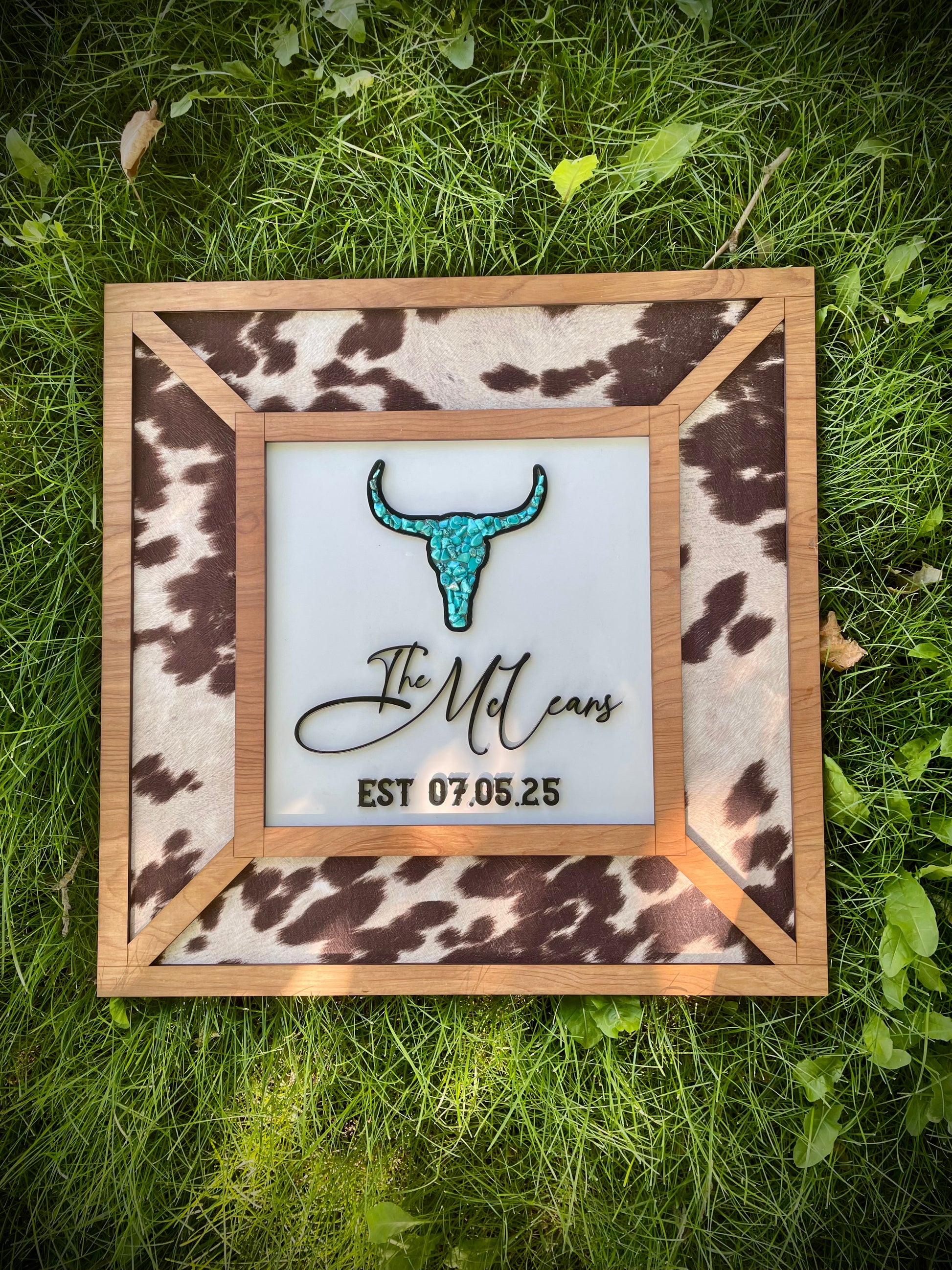 Framed Dual Layer Signs