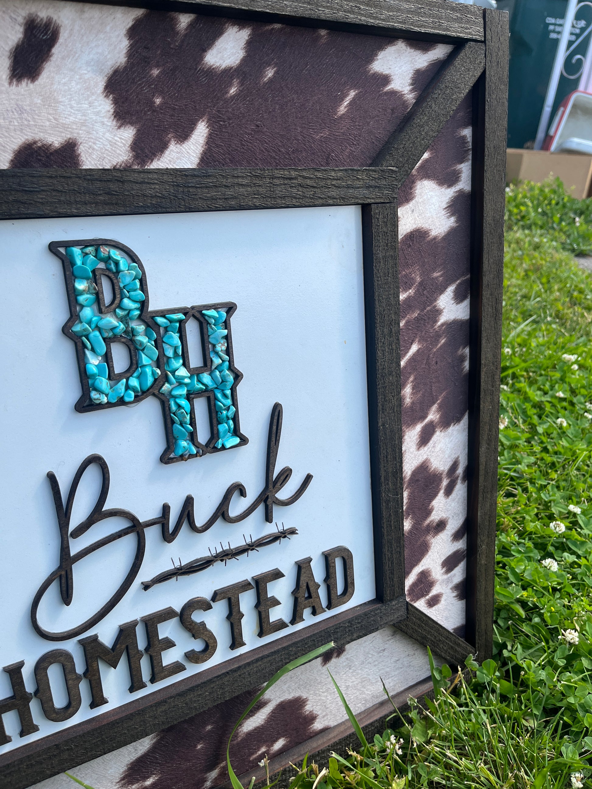 Framed Dual Layer Signs