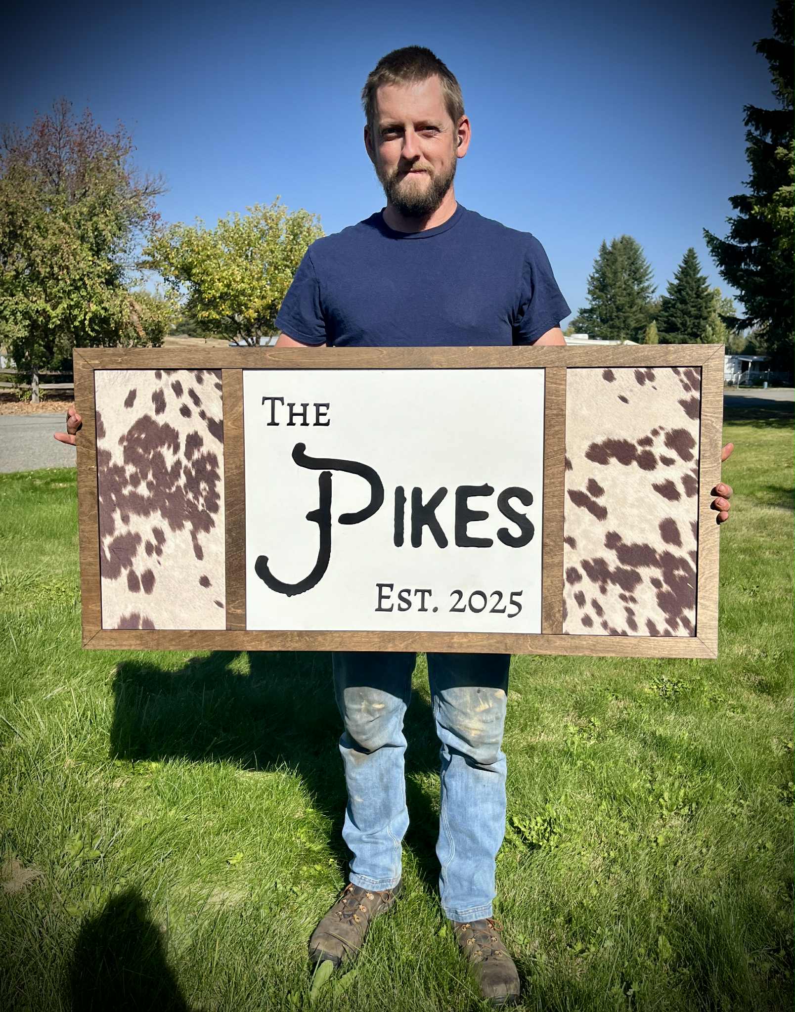 Framed Dual Layer Signs