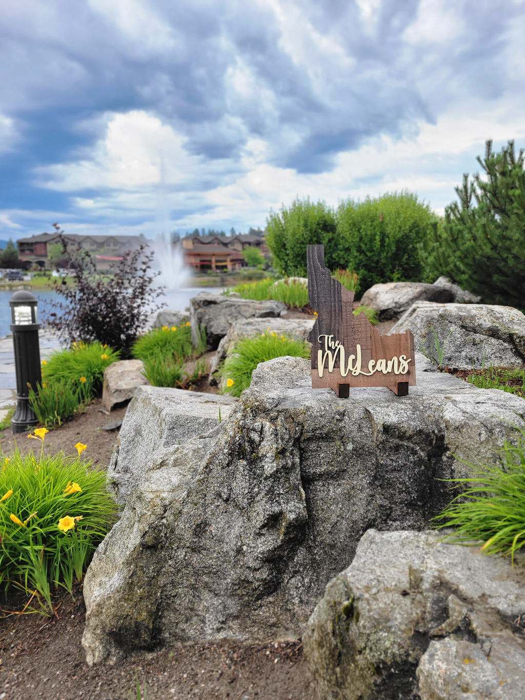 State Sign with Customized Name