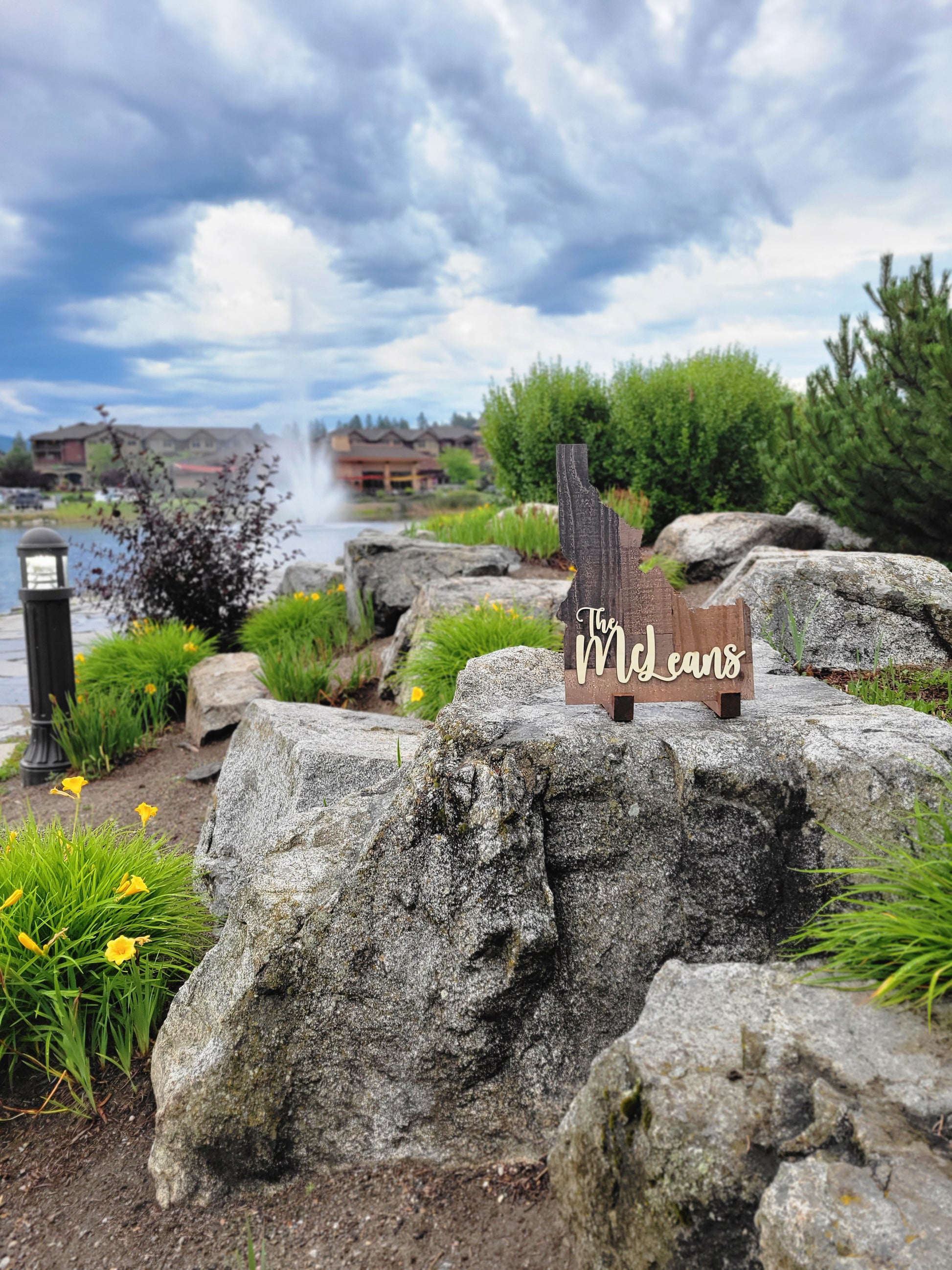 State Sign with Customized Name