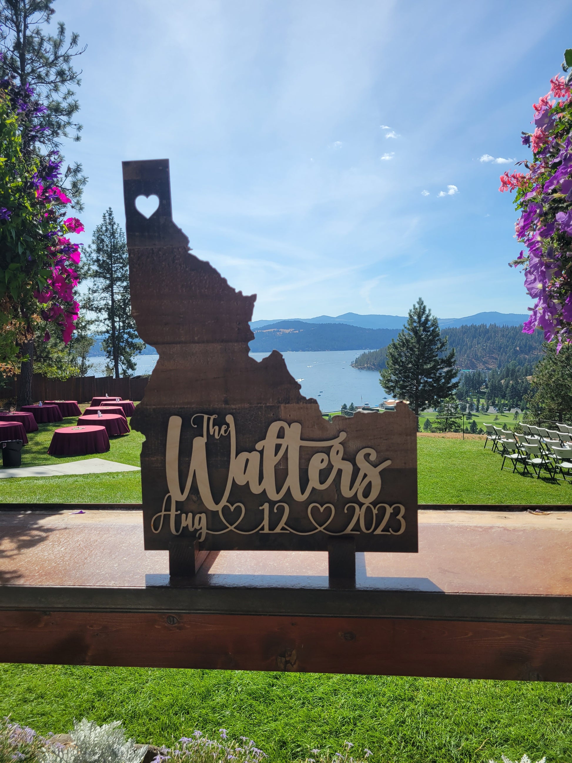 State Sign with Customized Name