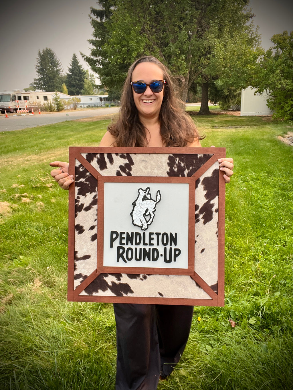 Framed Dual Layer Signs