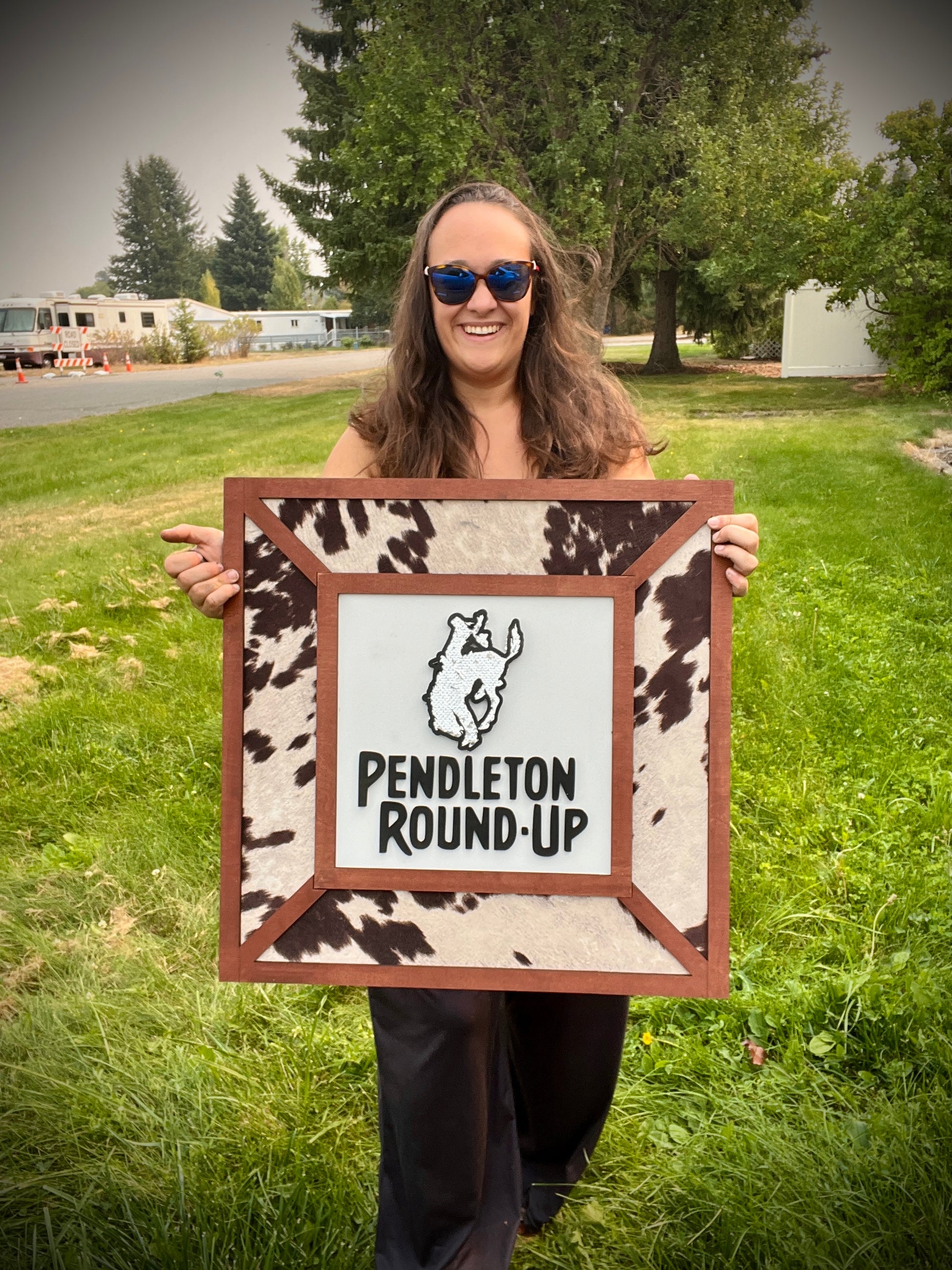 Framed Dual Layer Signs