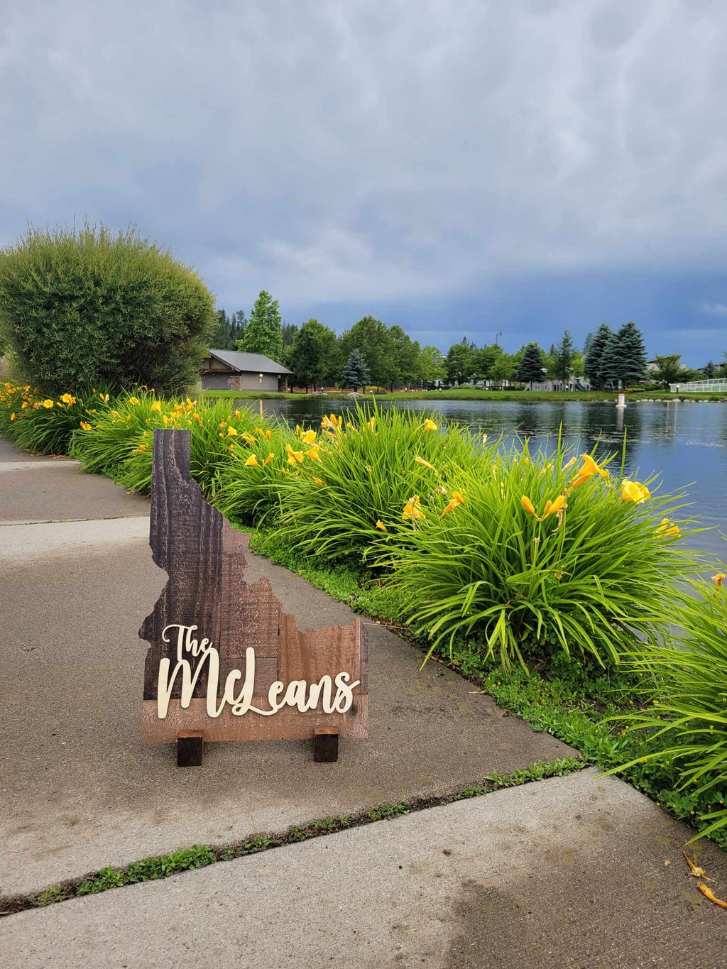 State Sign with Customized Name