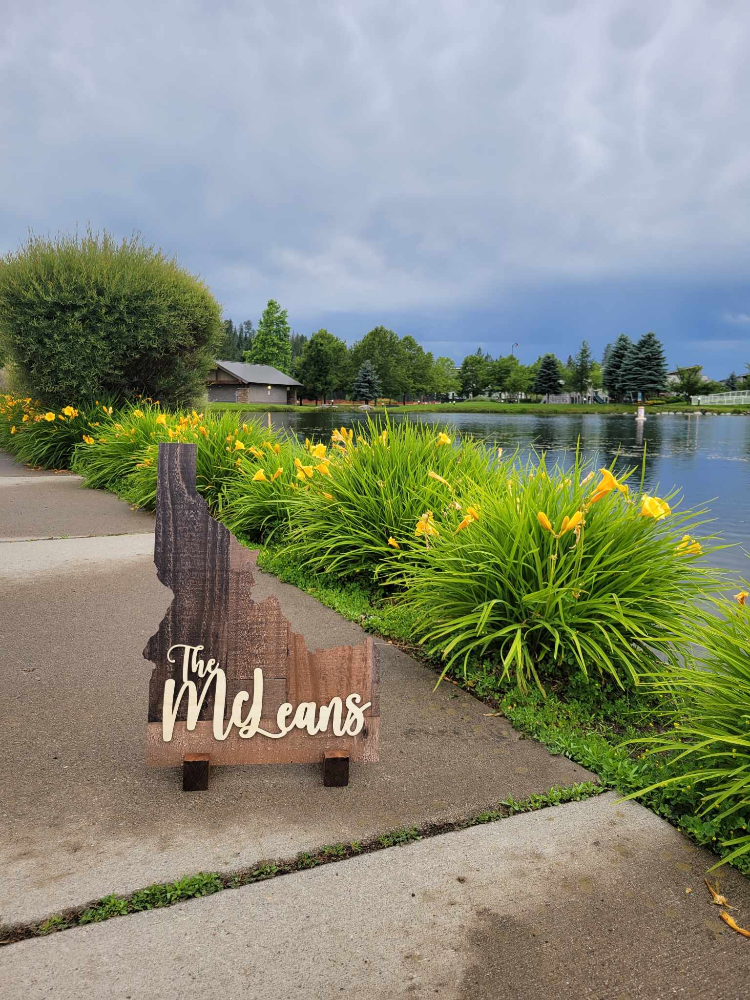 State Sign with Customized Name