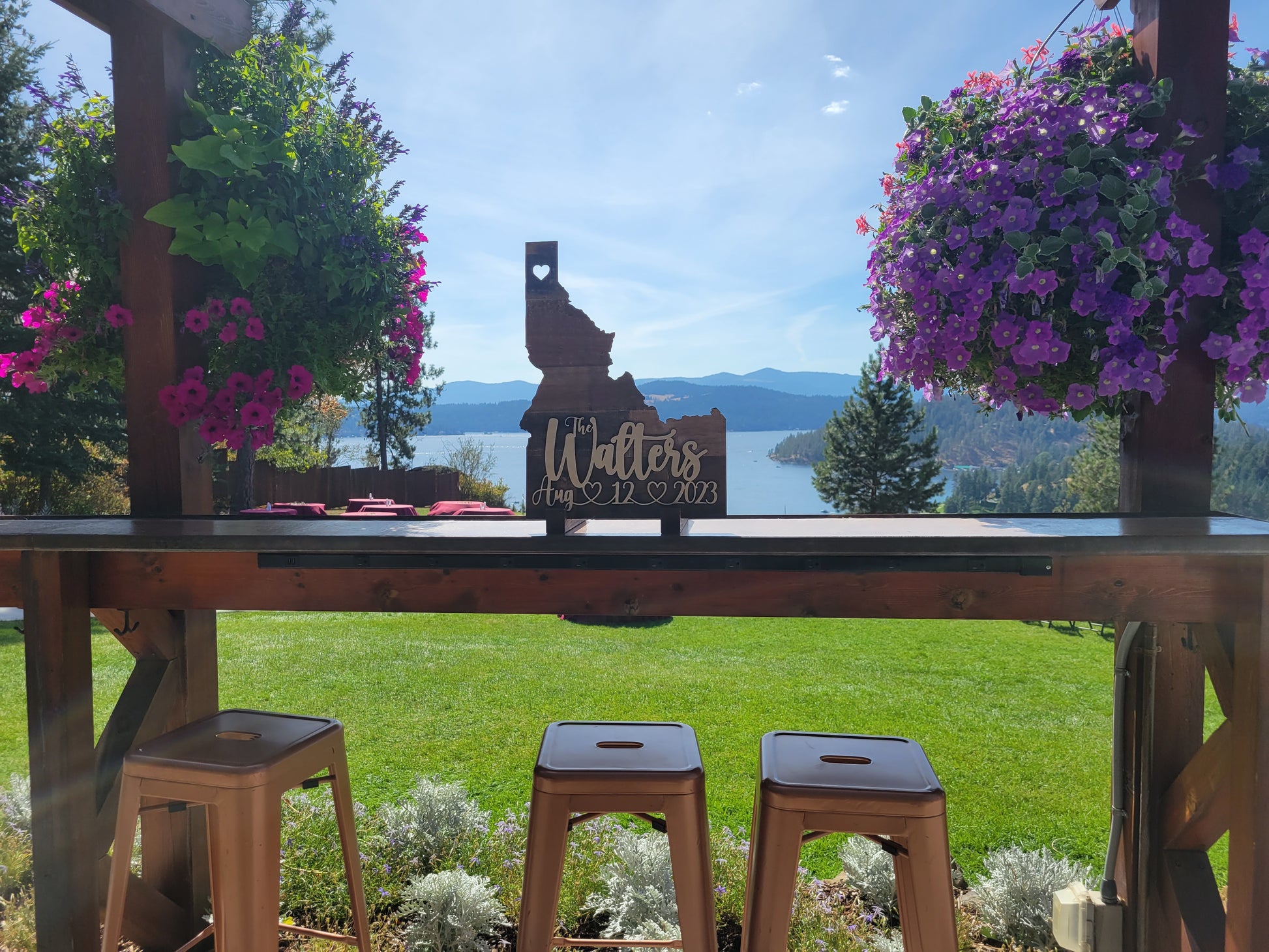 State Sign with Customized Name