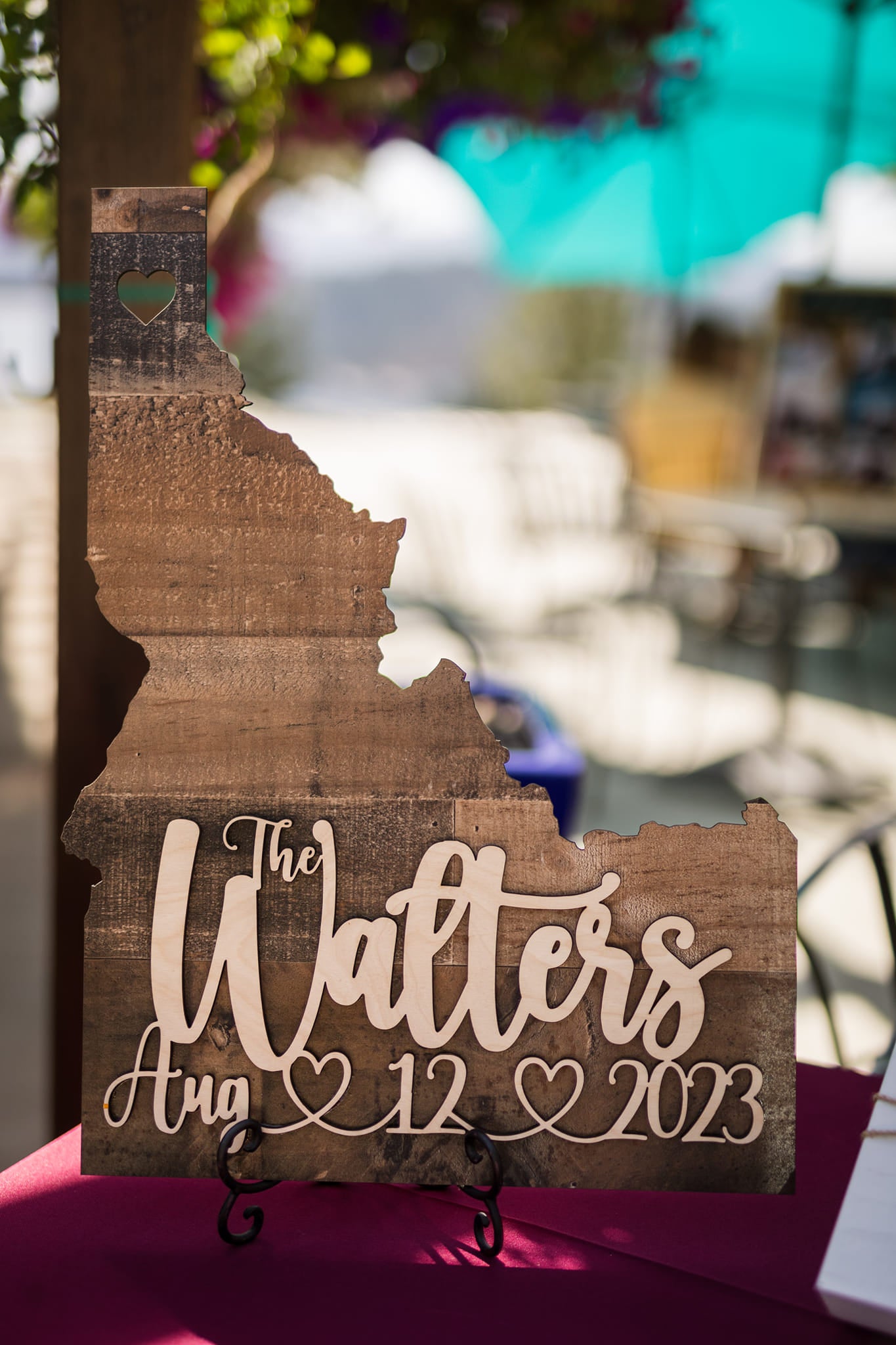 State Sign with Customized Name