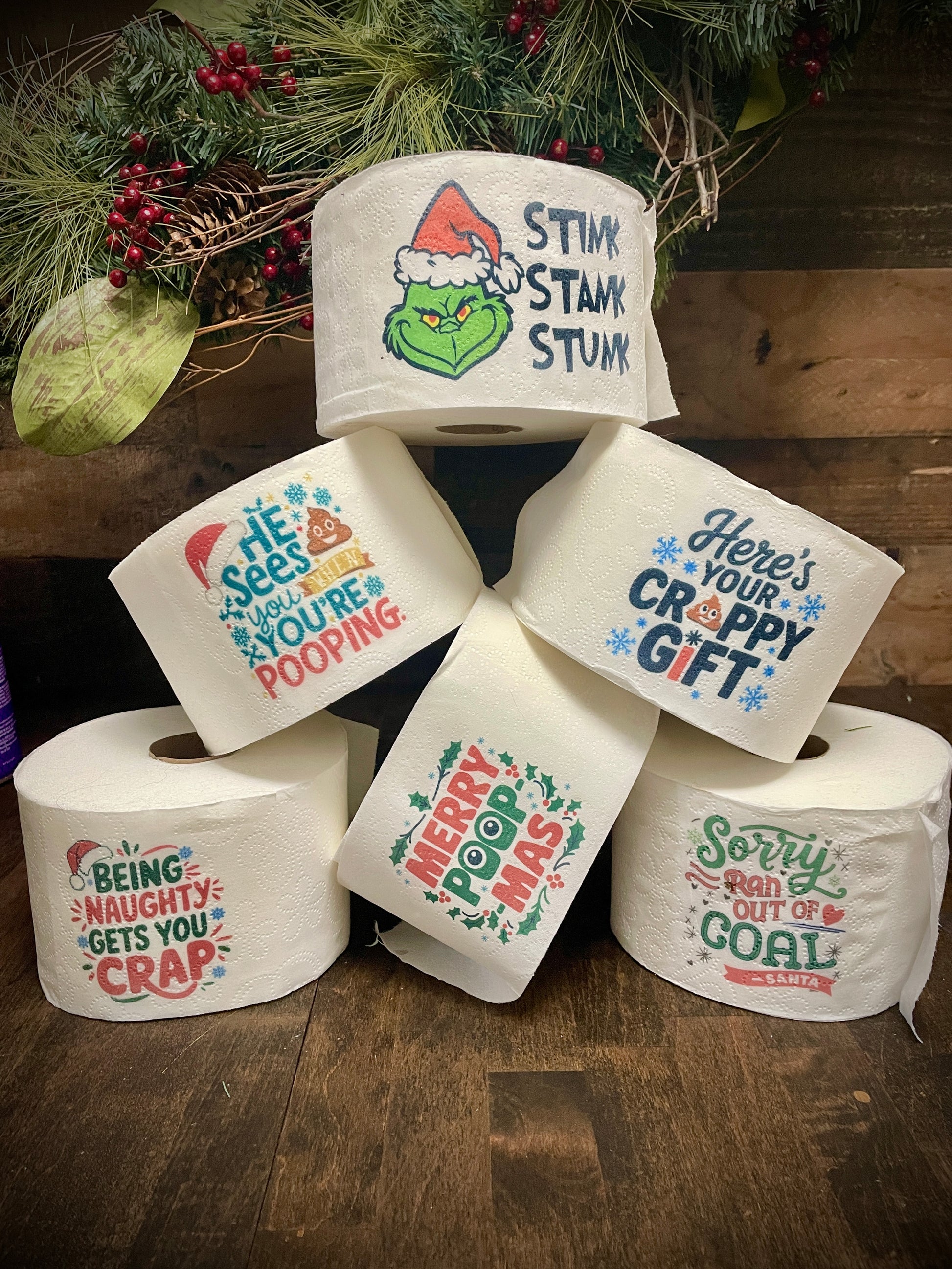 Christmas Toilet Paper
