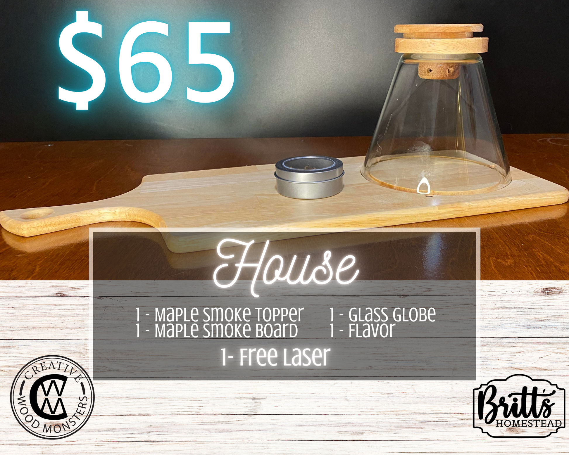 Drink & Food Smoke Toppers