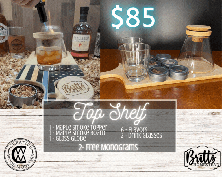 Drink & Food Smoke Toppers