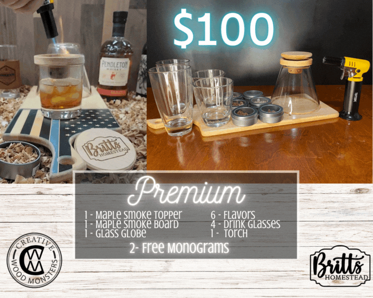 Drink & Food Smoke Toppers