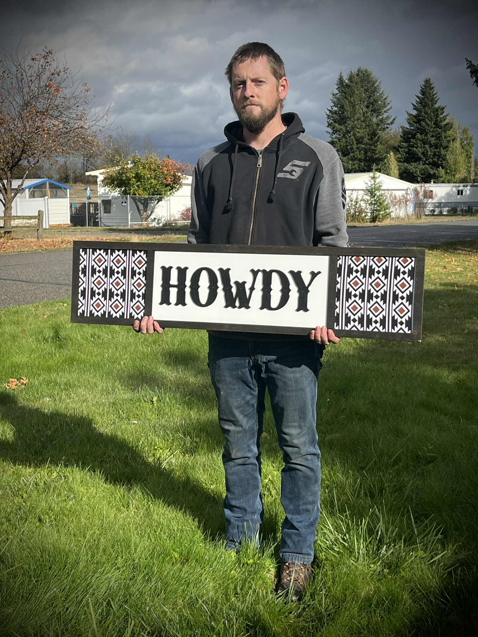 Framed Dual Layer Signs