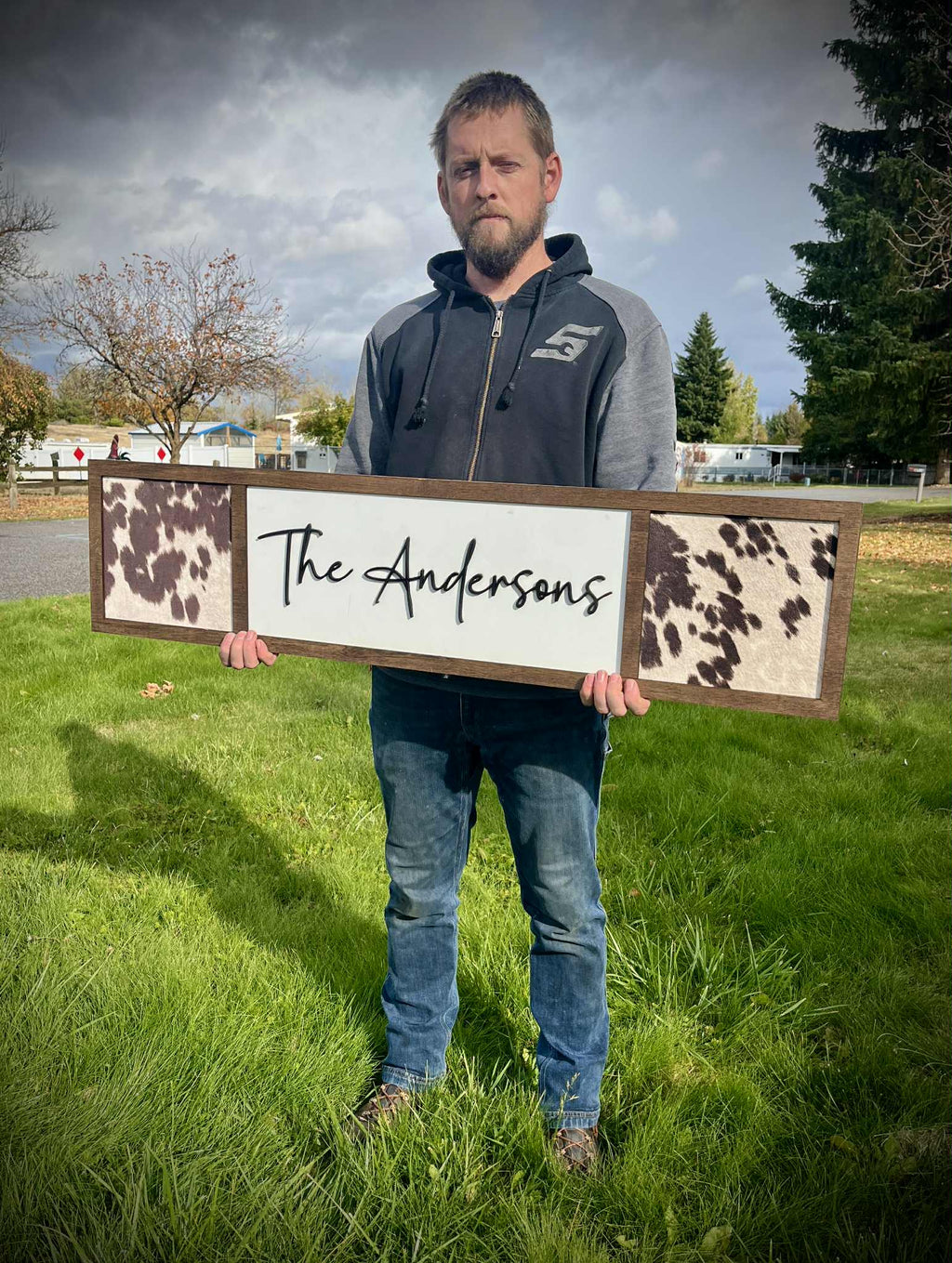 Framed Dual Layer Signs